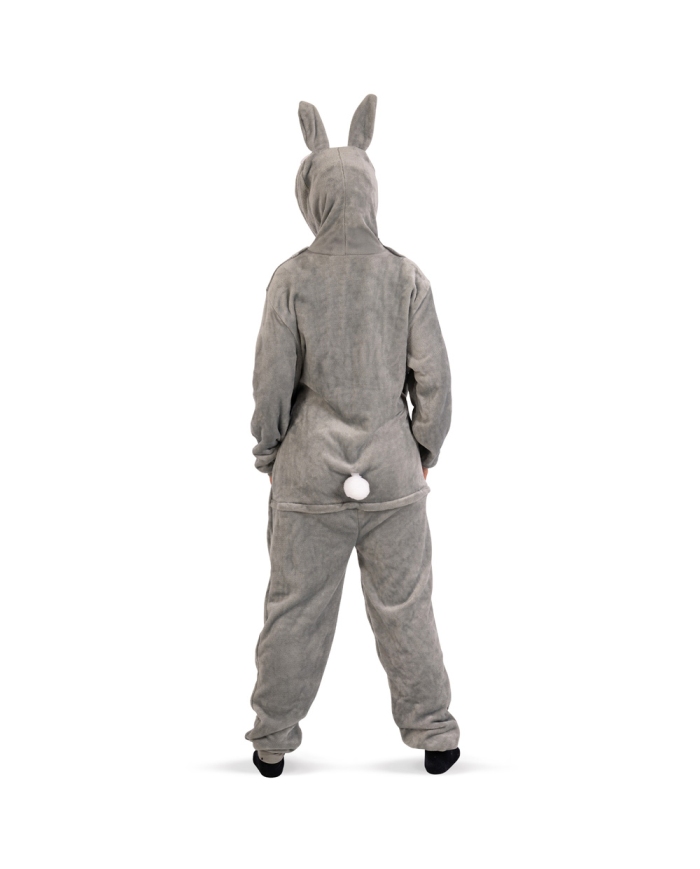 TUTONA CONIGLIO IN PELLICCIA DI PILE IN BUSTA C/GANCIO